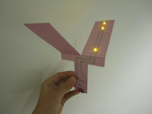 Light-Up Paper Helicopter