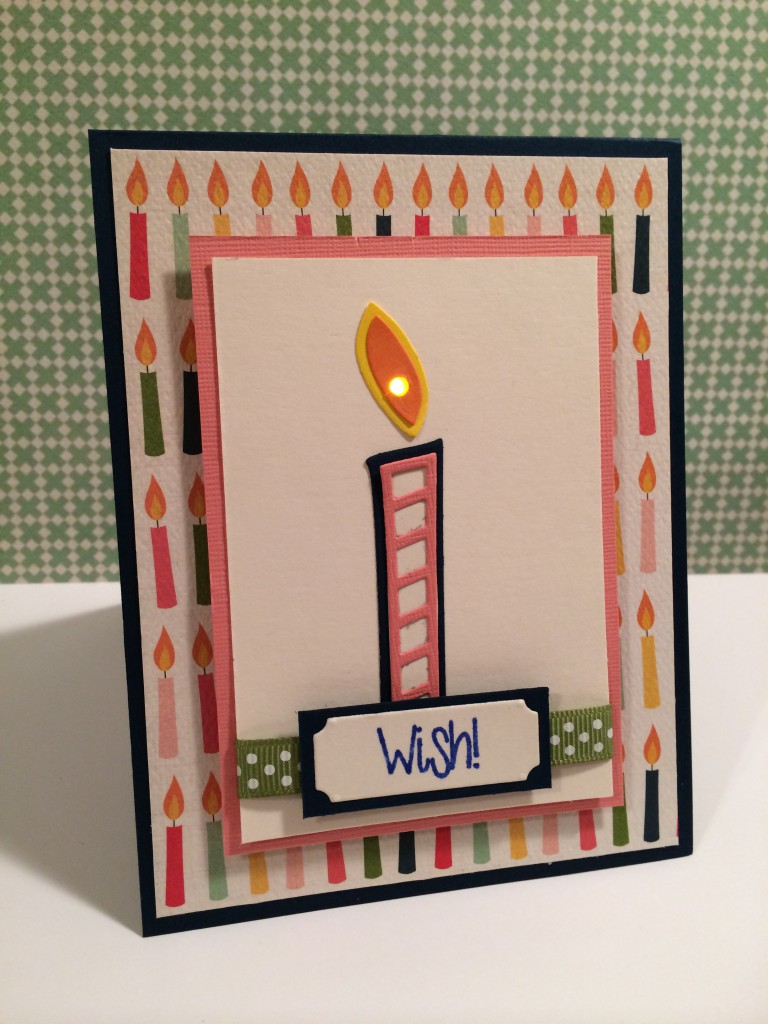 Wish Big Candle Card