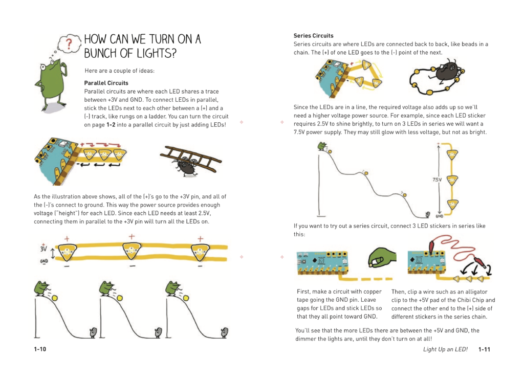 series parallel circuit led