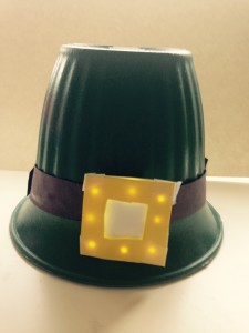 st patrick's day light up hats