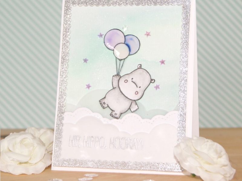 Flying Hippo Shining Circle