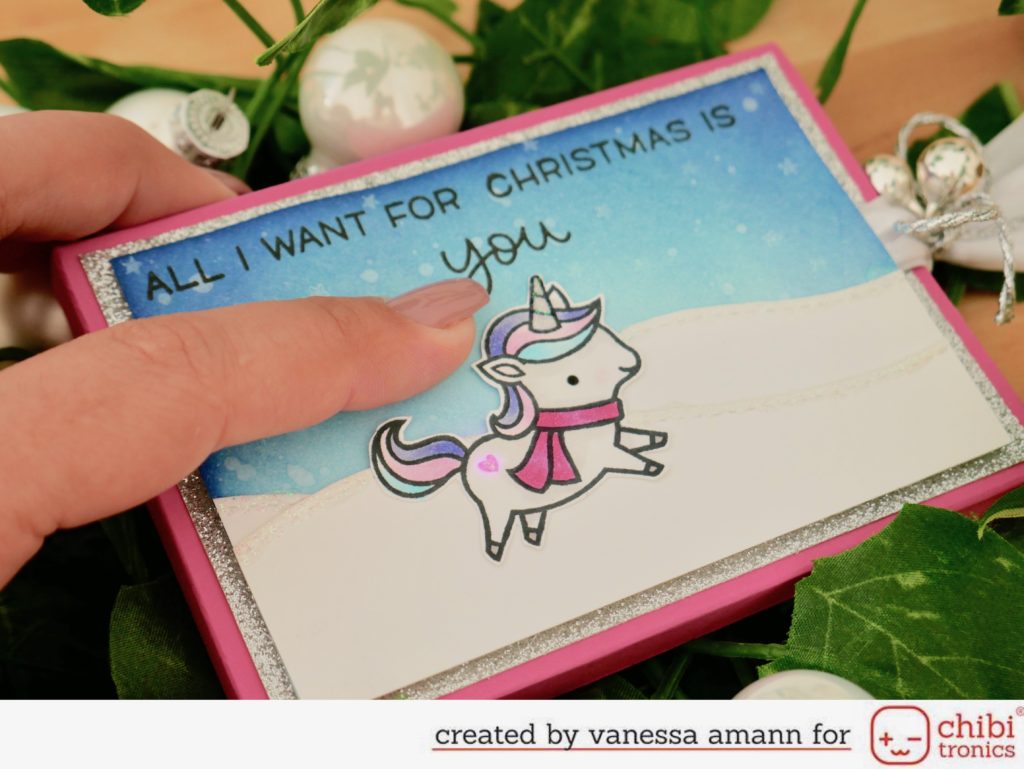 Winter Unicorn Light Up Advent Calendar