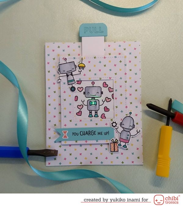 Chibitronics and Lawn Fawn Charge Me Up Kit Release and Inspiration, Day 2