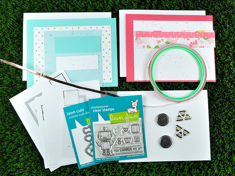 Chibitronics and Lawn Fawn collaboration kit release!