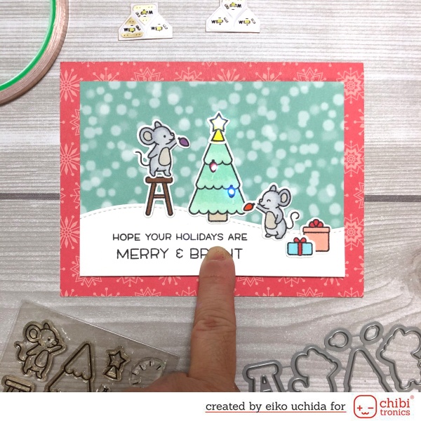 Merry Mice Slider Card