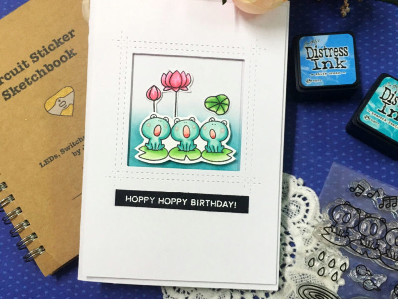 Pop up and light up card