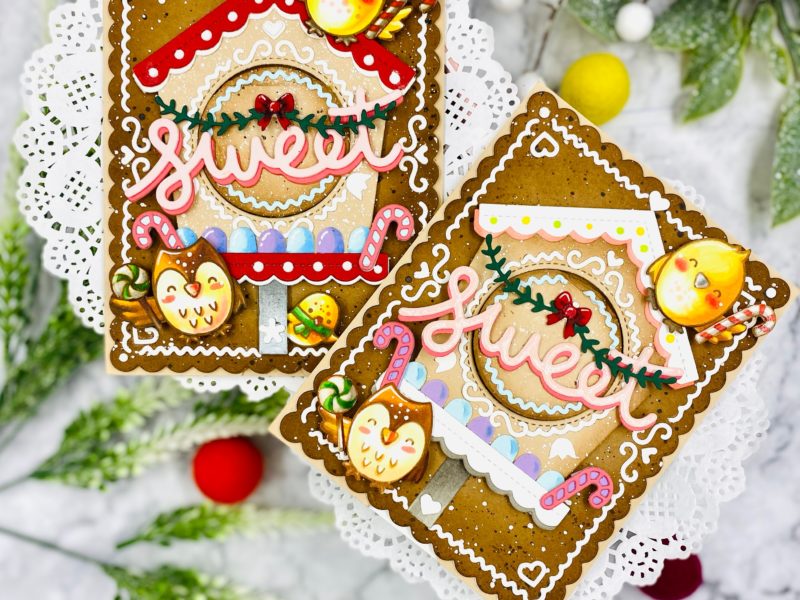 Lift the Flap Card for Sweet Christmas