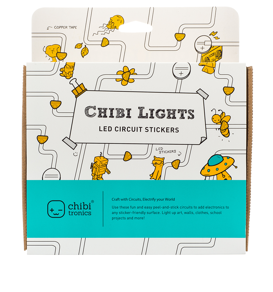 Chibi Lights LED Circuit Stickers STEM Starter Kit