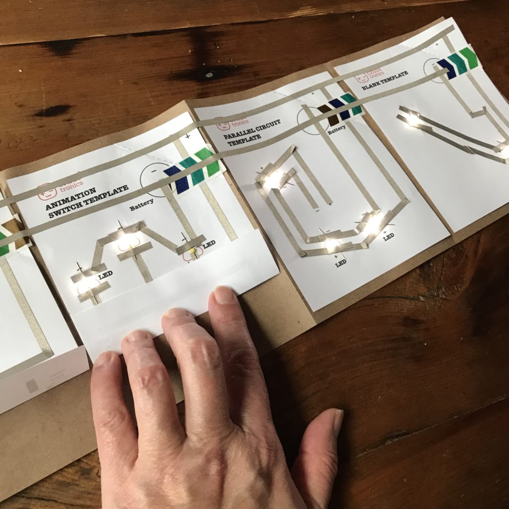 Paper Circuit Accordion Book