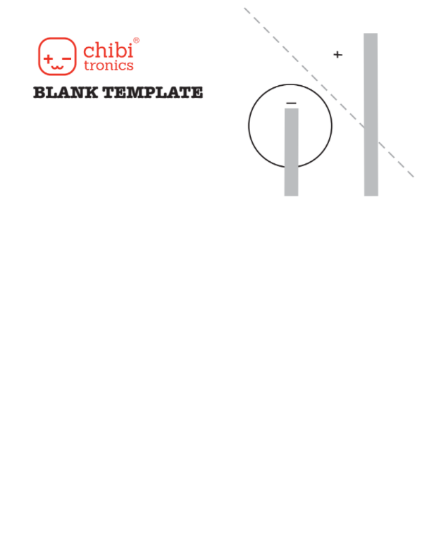 Blank Template for Accordion Book