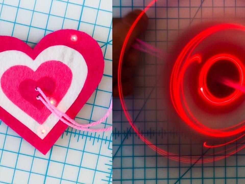 DIY Light-Up Spinner Toy from TechnoChic