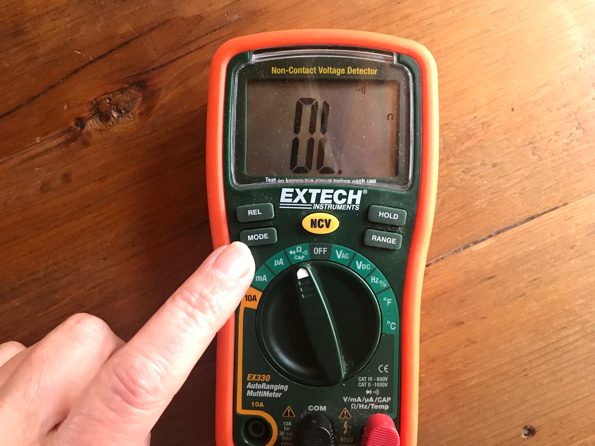 Testing Continuity with a Multimeter