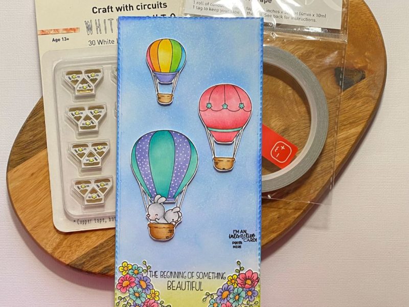 Balloon Ride with Chibitronics LED Stickers