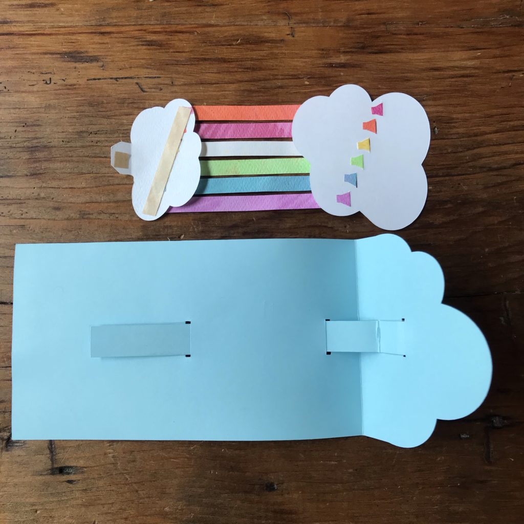 Rainbow Ice Cream Stick Craft