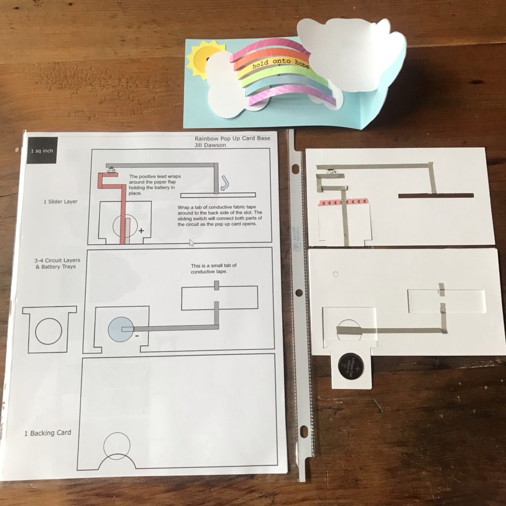 rainbow pop up circuit