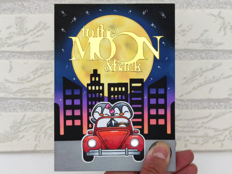 To the Moon and back with Chibitronics LED Stickers