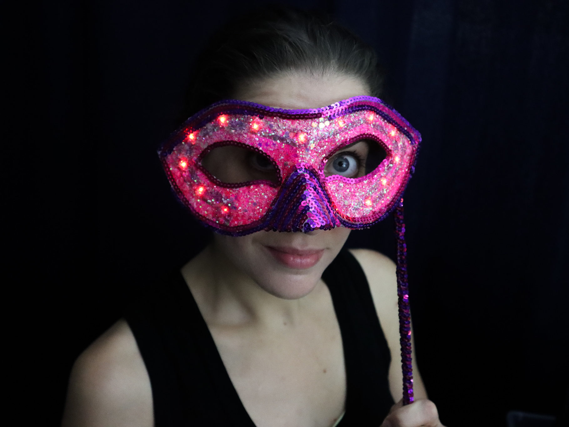 DIY Light-Up Masquerade Mask