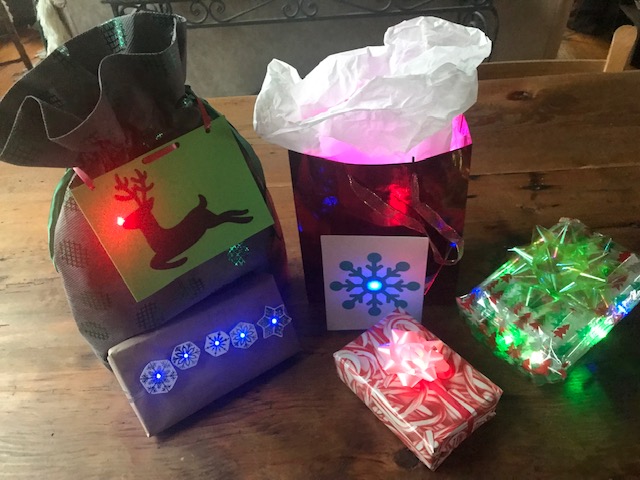 5 Ways to Light Up a Gift with LED Stickers Chibitronics