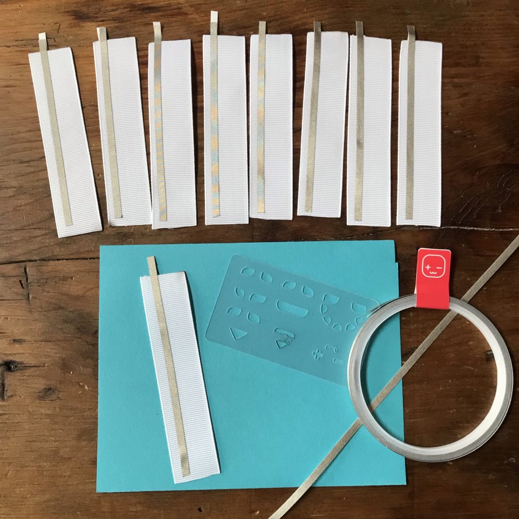 Prototyping a light up paper circuit garland