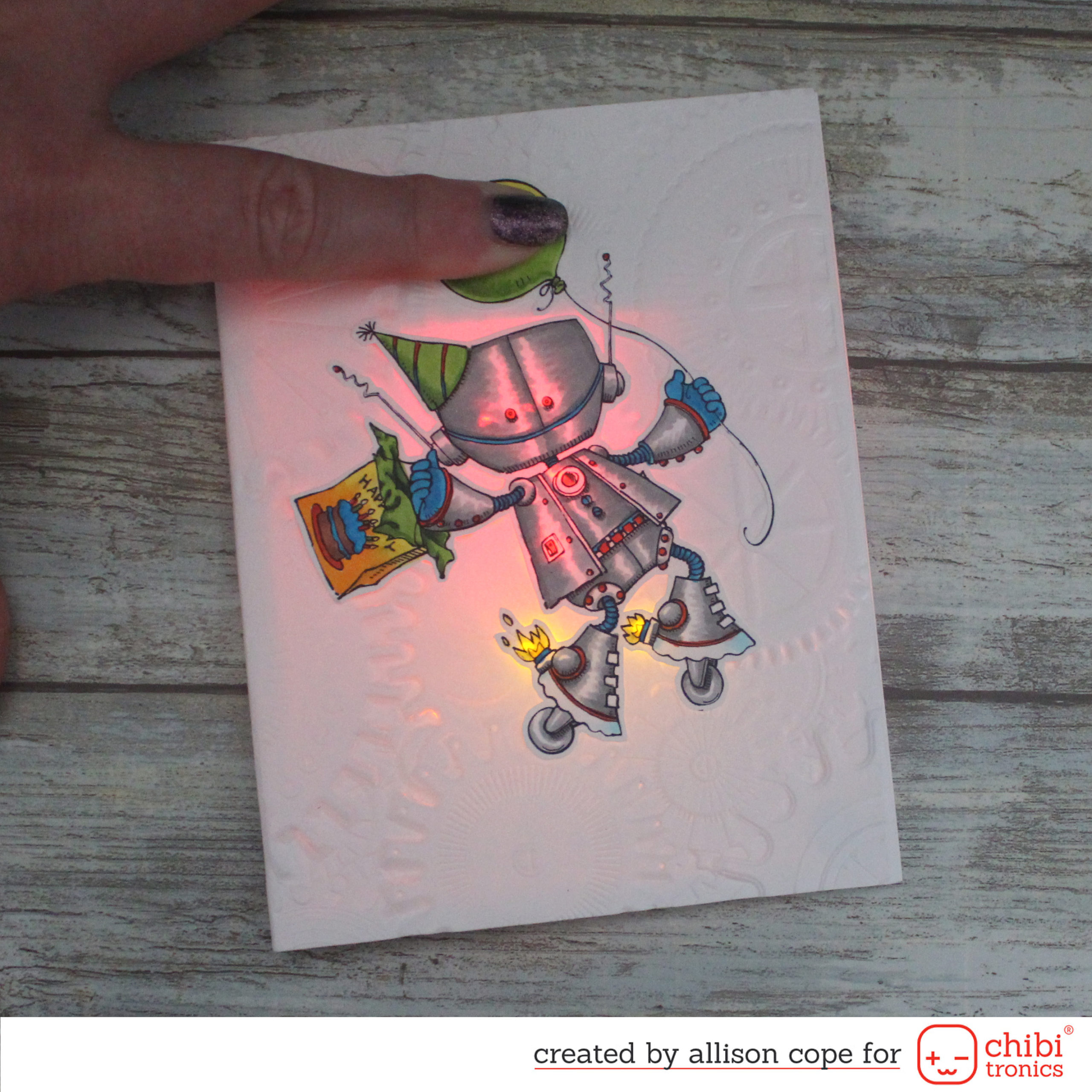 Isolate Certain Lights to Blink – featuring Craft Effect Stickers
