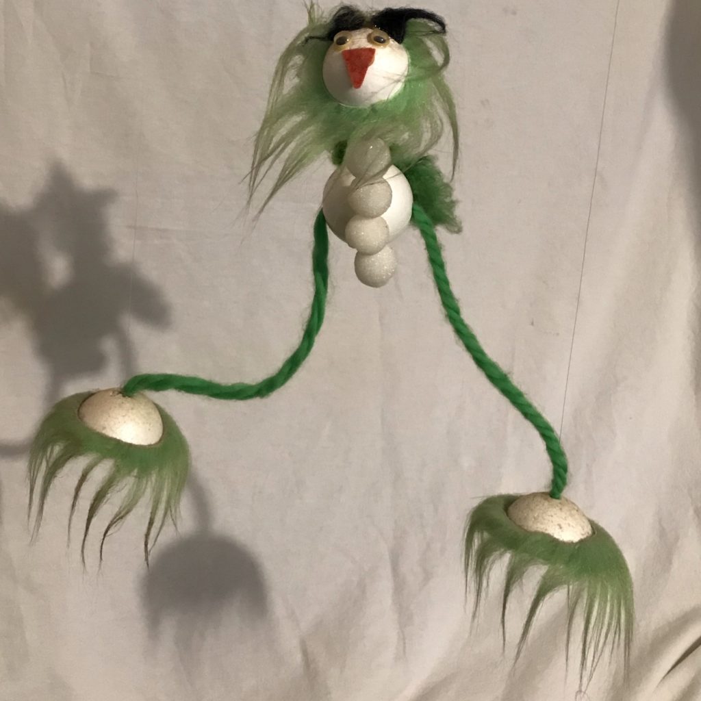 Fred Reed Switch Puppet with Color Changing Eyes