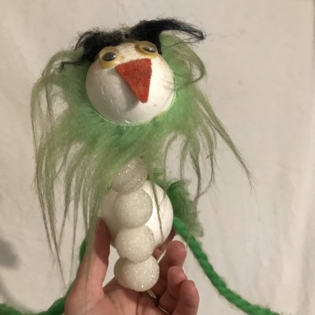 Fred Reed Switch Puppet with Color Changing Eyes