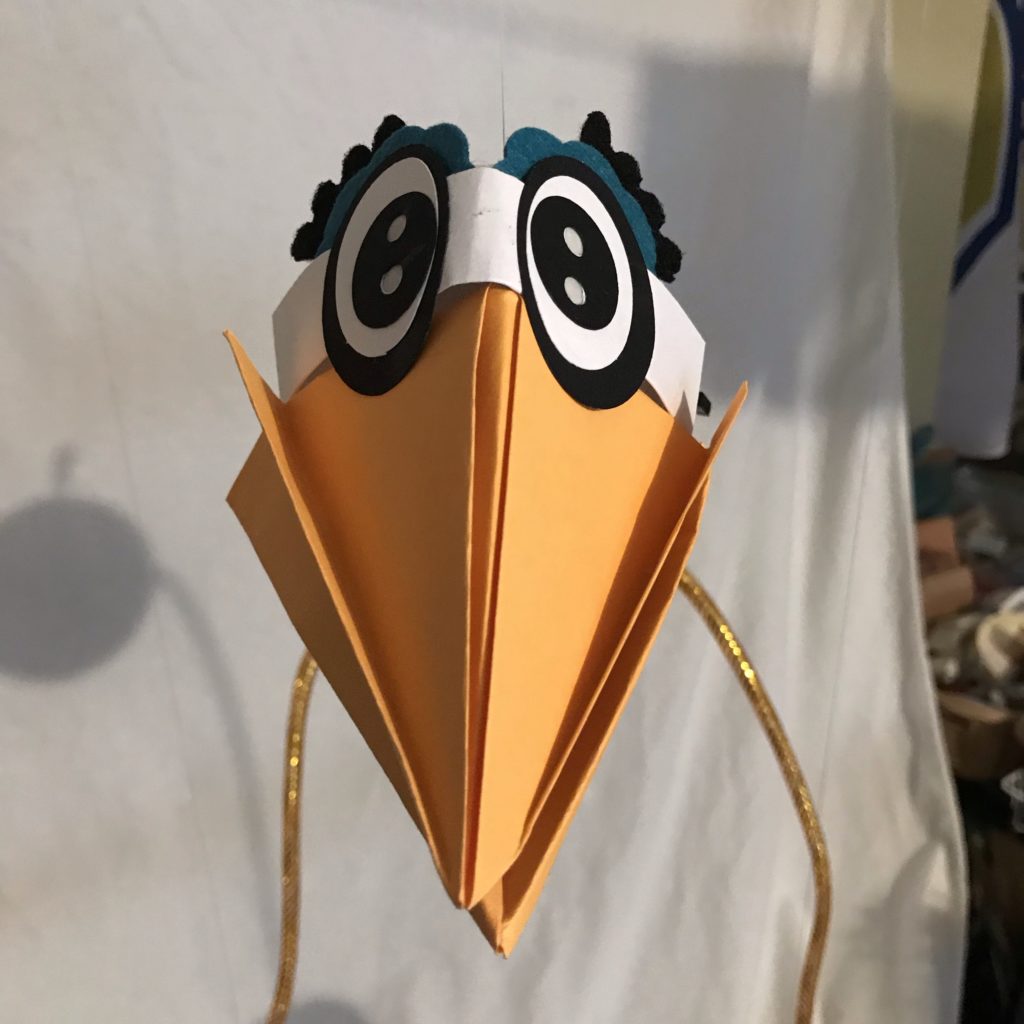 Reed Switch Puppet with Color Changing Eyes