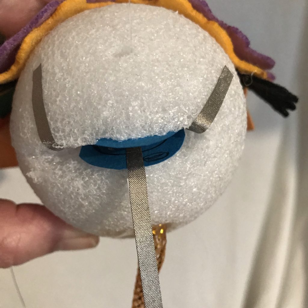 Reed Switch Puppet with Color Changing Eyes