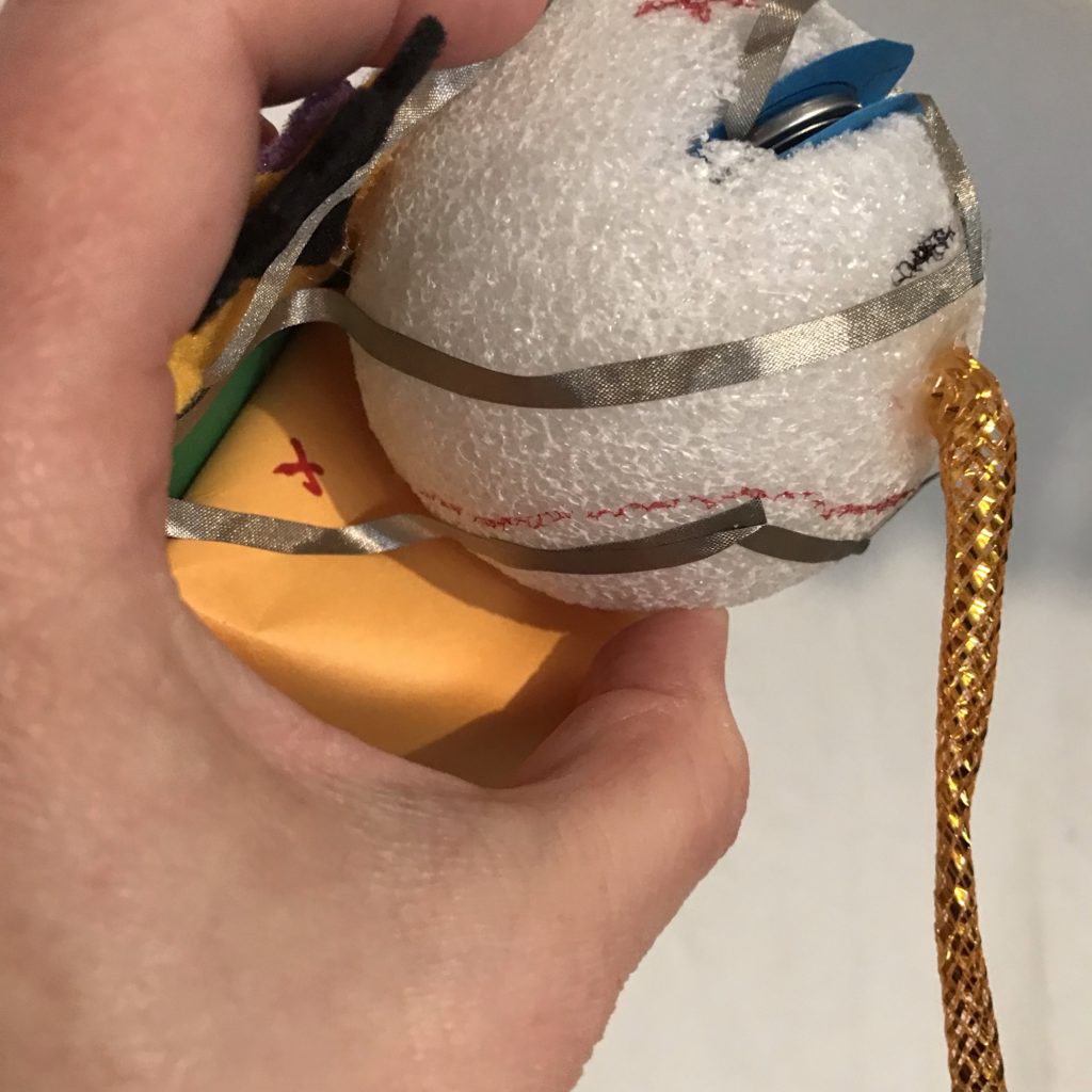 Reed Switch Puppet with Color Changing Eyes