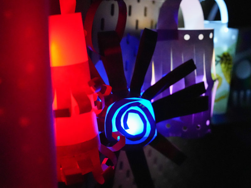 How to Make Glowing Paper Circuit Lanterns with Chibitronics LED Stickers