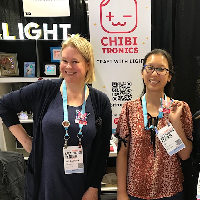 Jie and Jill in NAMTA Creativation Booth