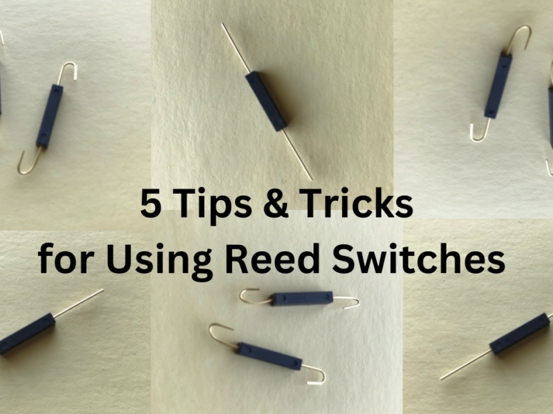 5 Tips & Tricks for Using Chibitronics Reed Switches (Magnet On)