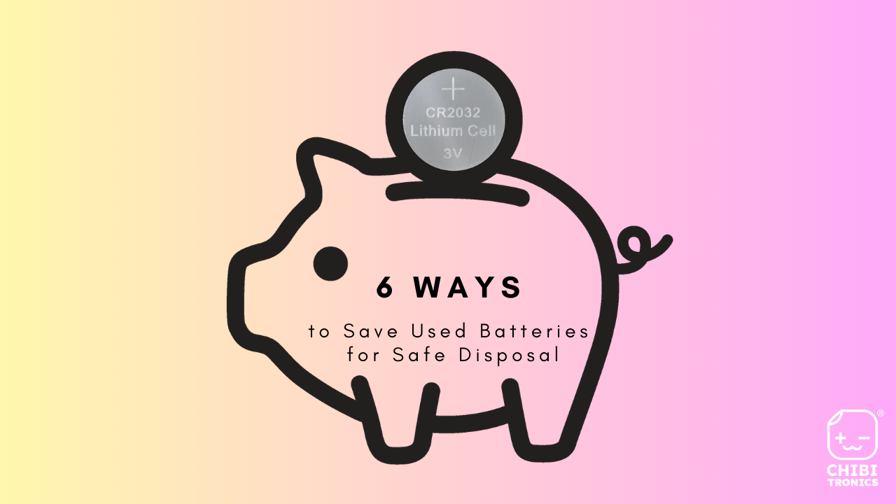 6 Ways to Save Used Batteries for Safe Disposal