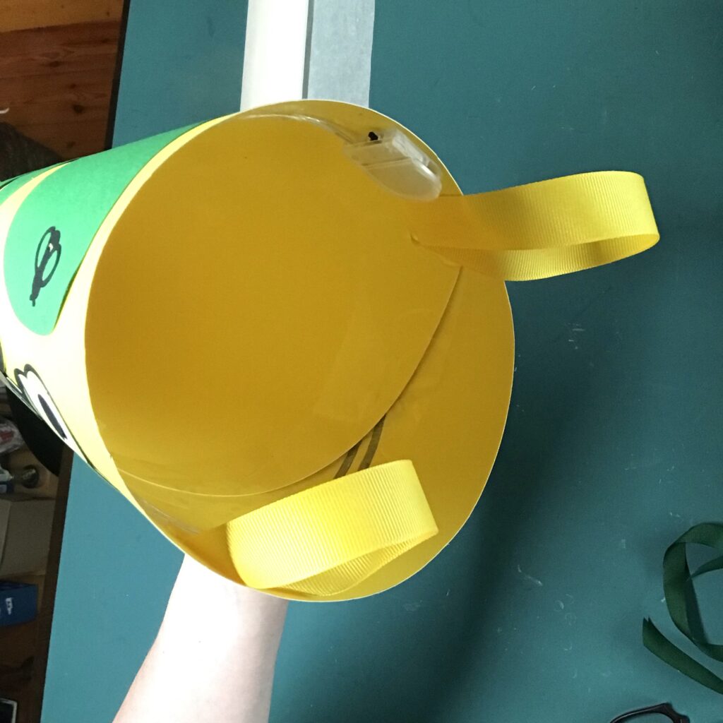 School cone add carrying loops