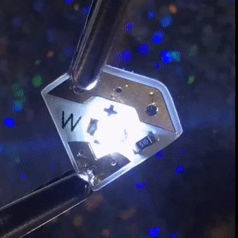 Blinking Gem Animating LED Sticker