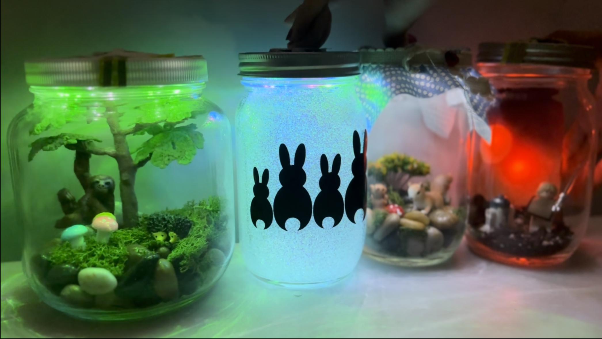 Guest Post: Mason Jar Fairy House with LED Stickers & a Pressure Switch