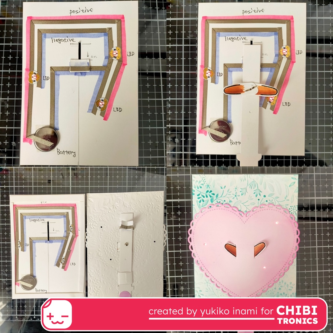 Sending Hugs–Using Animating LED Sticker and the Pull Tab Switch ...