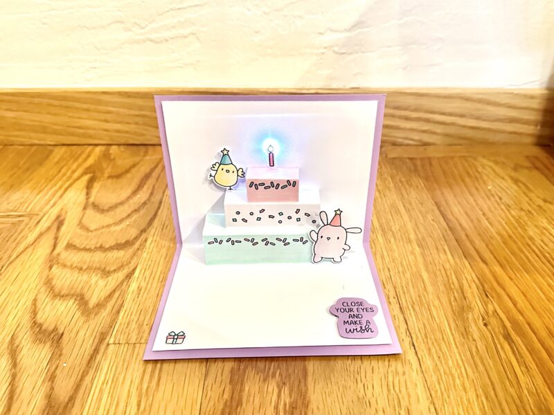 Guest Post: How to Make a Light-Up Pop-Up Birthday Card