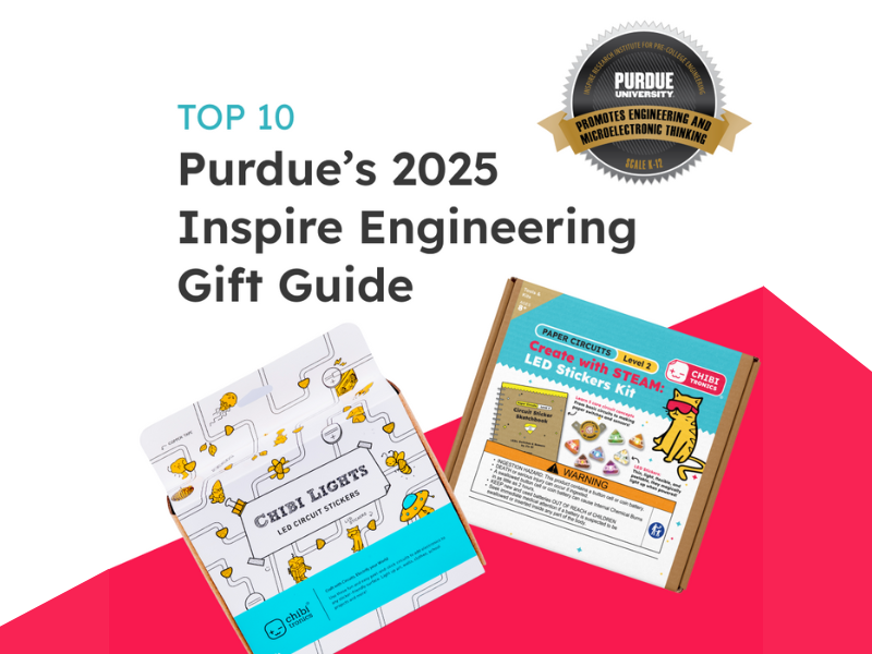 Purdue’s 2025 Engineering Gift Guide Features Chibitronics