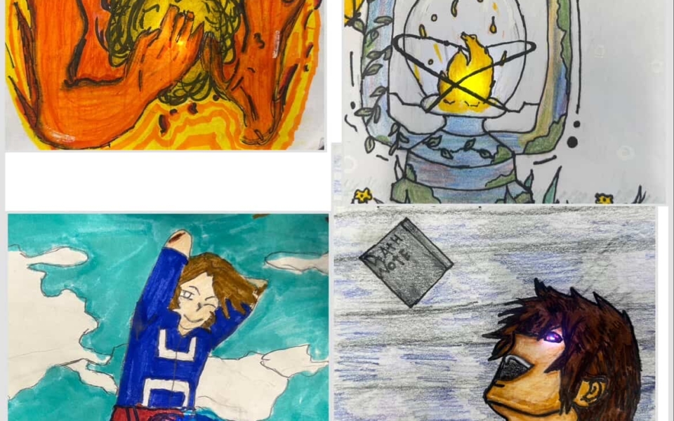 Art compilation__Chris Sweeney_Castor Gardens Middle School