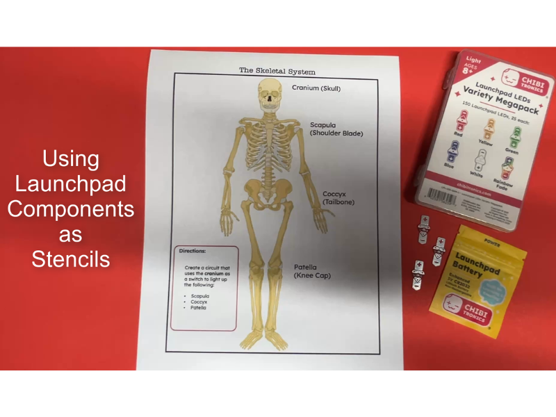 Tech Tip: Use Launchpad LEDs & Batteries Like Stencils!