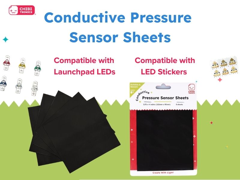 Conductive Pressure Sensor Sheets Create Special Effects!