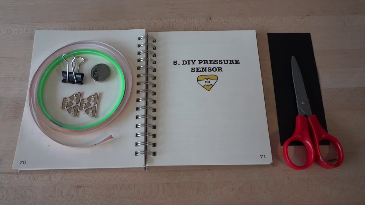 DIY Pressure Sensor Tutorial Circuit Diagram